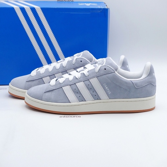 NEW adidas Originals Campus 00s Sneakers IH7509 Wonder Blue/White/Gum - Picture 1 of 10